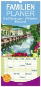 Cover-Bild zum Titel 'Familienplaner 2027 - Bad Kissingen - Welterbe-Kurstadt mit 5 Spalten (Wandkalender, 21 x 45 cm) CALVENDO' von 'Val Thoermer'