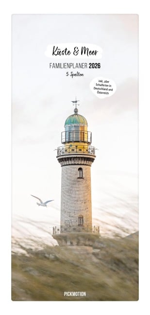 Familienplaner 2026 - Küste & Meer - 