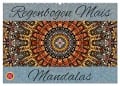 Regenbogen Mais Mandalas (Wandkalender 2024 DIN A2 quer), CALVENDO Monatskalender - Martina Cross