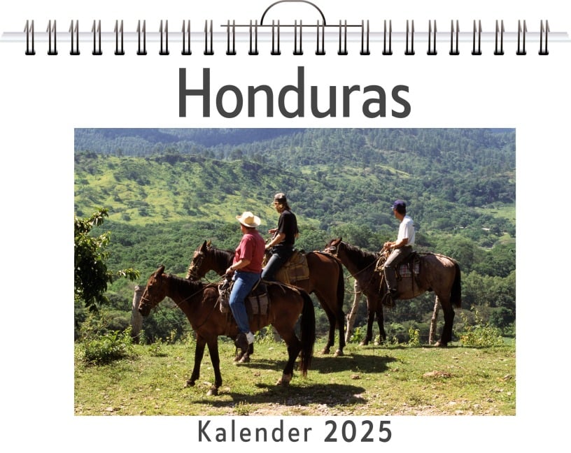 Honduras - (Wandkalender 2025, Kalender DIN A4 quer, Monatskalender im Querformat mit Kalendarium, das perfekte Geschenk) - Felix Möller