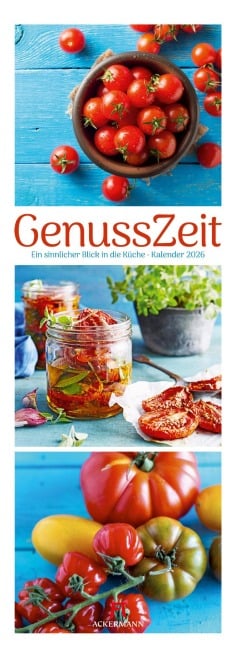 GenussZeit Triplet-Kalender 2026 | Ein sinnlicher Blick in die Küche - 