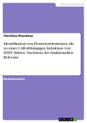 Cover-Bild zum Titel 'Identifikation von Promotorelementen, die zu einer CAR-abhängigen Induktion von INDY führen. Nachweis der funktionellen Relevanz' von 'Christine Ploschenz'