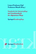 Cover-Bild zum Titel 'Standards der Intensivpflege' von ''