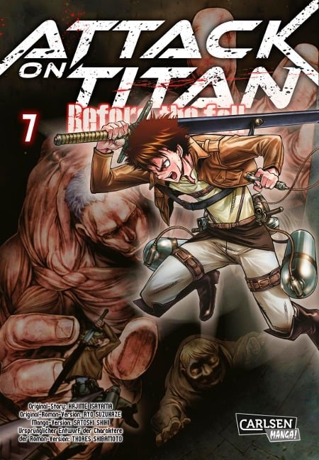 Attack on Titan - Before the Fall 7 - Hajime Isayama, Ryo Suzukaze