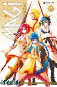 Cover-Bild zum Titel 'Magi - The Labyrinth of Magic 11' von 'Shinobu Ohtaka'