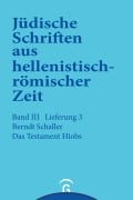 Cover-Bild zum Titel 'Das Testament Hiobs' von 'Berndt Schaller'