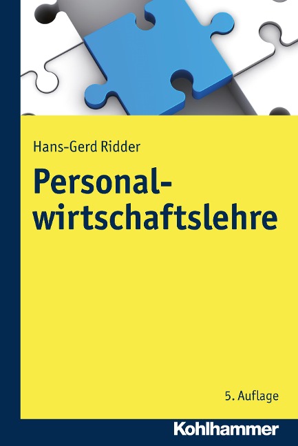 Personalwirtschaftslehre - Hans-Gerd Ridder