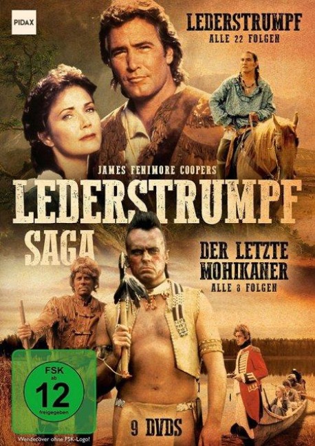 Lederstrumpf-Saga: Lederstrumpf + Der letzte Mohikaner - James Fenimore Cooper, Kim Lemasters, David Levinson, Steve Feke, Jon Boorstin