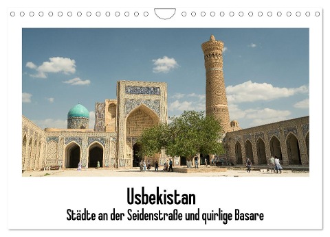 Usbekistan (Wandkalender 2024 DIN A4 quer), CALVENDO Monatskalender - Teresa Schade