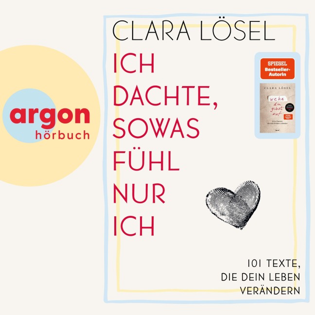 Ich dachte, sowas fühl nur ich - Clara Lösel