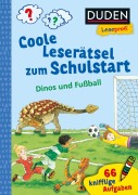 Cover-Bild zum Titel 'Duden Leseprofi - Coole Leserätsel zum Schulstart - Dinos und Fußball, 1. Klasse' von 'Susanna Moll'