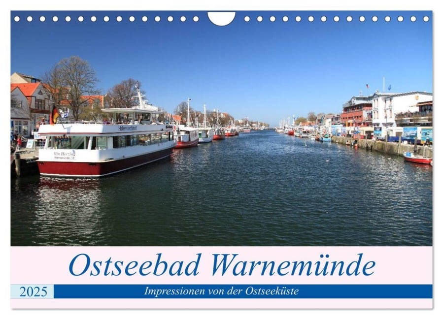 Ostseebad Warnemünde (Wandkalender 2025 DIN A4 quer), CALVENDO Monatskalender - Thomas Deter