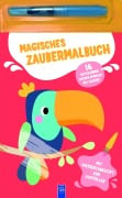 Magisches Zaubermalbuch - Rot (Tukan) - 