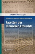 Cover-Bild zum Titel 'Facetten des römischen Erbrechts' von ''
