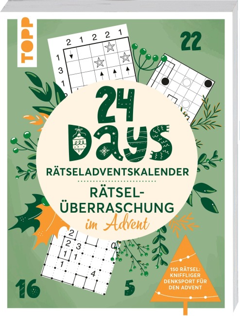 24 DAYS RÄTSELADVENTSKALENDER - Rätselüberraschung im Advent - Frechverlag