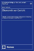 Cover-Bild zum Titel 'Ökonomik vor Gericht' von 'Johannes Kruse'