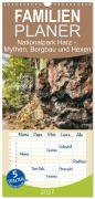 Cover-Bild zum Titel 'Familienplaner 2027 - Nationalpark Harz - Mythen, Bergbau und Hexen mit 5 Spalten (Wandkalender, 21 x 45 cm) CALVENDO' von 'Tom-Pic-Art'