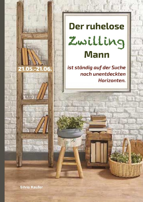 Der ruhelose Zwilling Mann ist ständig auf der Suche nach unentdeckten Horizonten - Silvia Kaufer