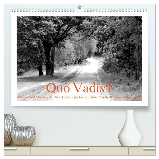 Quo Vadis? Wälder und Wege in der Röhn, Lüneburger Heide und der Mecklenburgischen Seenplatte (hochwertiger Premium Wandkalender 2026 DIN A2 quer), Kunstdruck in Hochglanz - Fotokullt Fotokullt