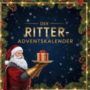 Cover-Bild zum Titel 'Der Ritter-Adventskalender' von 'Amelia Klein'