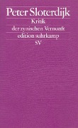 Cover-Bild zum Titel 'Zur Kritik der zynischen Vernunft' von 'Peter Sloterdijk'