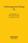 Cover-Bild zum Titel 'Verfassungsentwicklung III' von ''