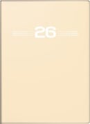 rido/idé 7013202036 | Taschenkalender Mod. perfect/Technik I 2026 | A6, Kunststoff, sand - 