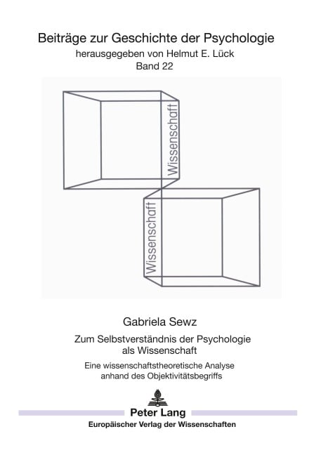 Zum Selbstverständnis der Psychologie als Wissenschaft - Gabriela Sewz