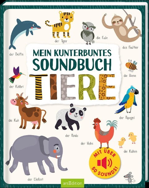 Mein kunterbuntes Soundbuch - Tiere - 