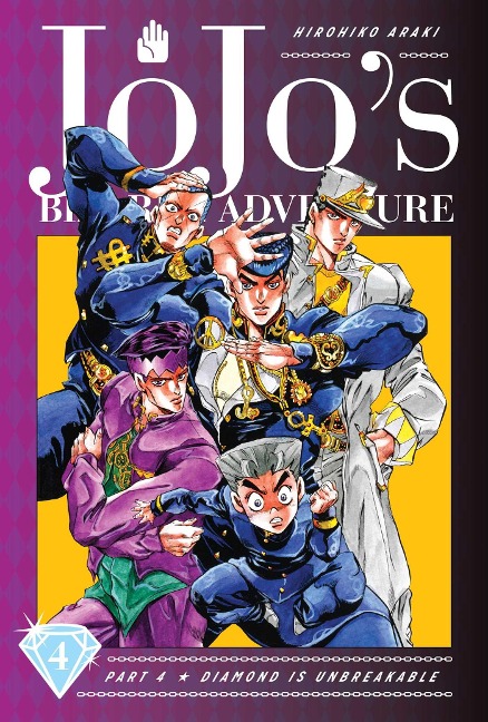 Jojo's Bizarre Adventure: Part 4--Diamond Is Unbreakable, Vol. 4 - Hirohiko Araki