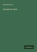 Cover-Bild zum Titel 'Technik der Tiefe' von 'Emo Descovich'