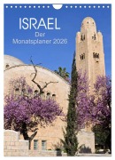 Cover-Bild zum Titel 'Israel - Der Monatsplaner 2026 (Wandkalender 2026 DIN A4 hoch), CALVENDO Monatskalender' von 'Daniel Meissner'