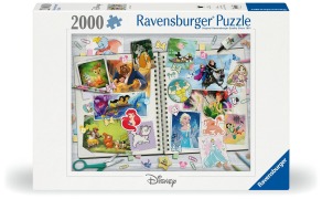 Cover-Bild zum Titel 'Erwachsenenpuzzle 2000 Teile - Disney Scrapbook' von ''