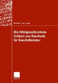 Cover-Bild zum Titel 'Die Erfolgswahrscheinlichkeit von Standards für Geschäftsdaten' von 'Bernd Stemmann'