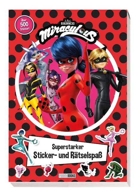 Miraculous: Superstarker Sticker- und Rätselspaß - 