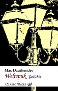 Cover-Bild zum Titel 'Weltspuk' von 'Max Dauthendey'