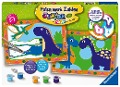 Cover-Bild zum Titel 'Ravensburger Malen nach Zahlen 28694 - Land der Dinosaurier - Kinder 5-7 Jahren' von ''