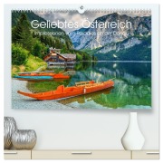 Cover-Bild zum Titel 'Geliebtes Österreich. Impressionen vom Paradies an der Donau (hochwertiger Premium Wandkalender 2026 DIN A2 quer), Kunstdruck in Hochglanz' von 'Elisabeth Stanzer'