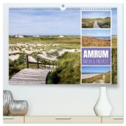 Cover-Bild zum Titel 'Amrum: Natur und Freiheit (hochwertiger Premium Wandkalender 2026 DIN A2 quer), Kunstdruck in Hochglanz' von 'Ralph Kerpa'
