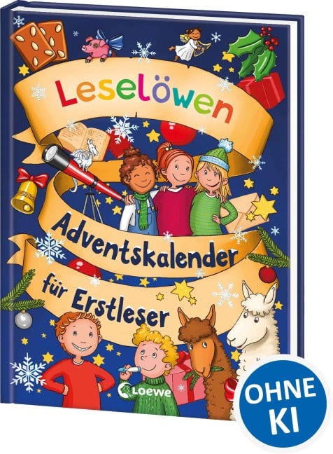 Leselöwen-Adventskalender für Erstleser - Eva Hierteis, Vanessa Walder, Ann-Katrin Heger, Anna Taube