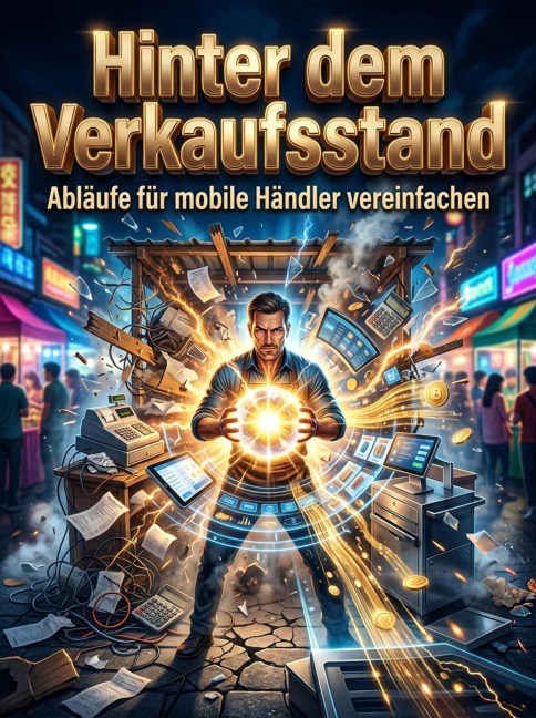 Hinter dem Verkaufsstand - Ulrich Wagner