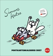Cover-Bild zum Titel 'Simons Katze Postkartenkalender 2027' von ''