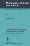 Cover-Bild zum Titel 'Zur Mechanik und Regelung des Herzkreislaufsystems' von 'Ulrich Ranft'