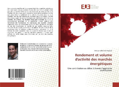 Rendement et volume d'activité des marchés énergétiques - Mohamed El Arbi Madani