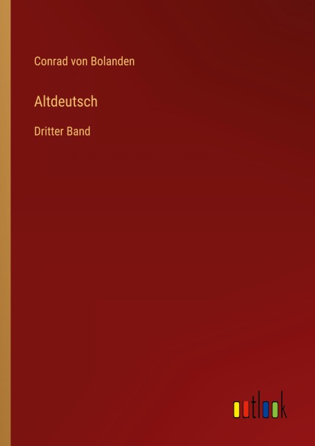 Altdeutsch - Conrad Von Bolanden