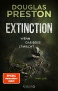 Cover-Bild zum Titel 'Extinction. Wenn das Böse erwacht' von 'Douglas Preston'