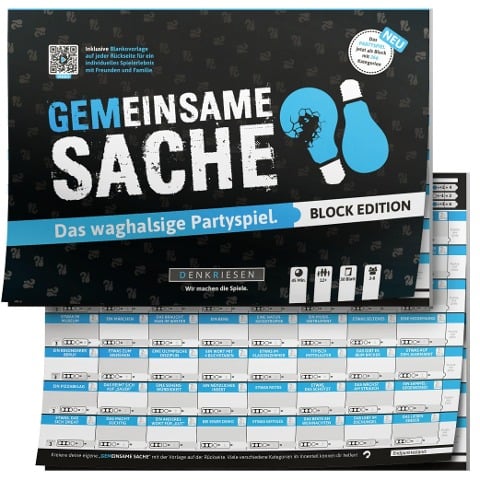 PARTYFIEBER - GEMEINSAME SACHE Block Edition "Das waghalsige Partyspiel" - 