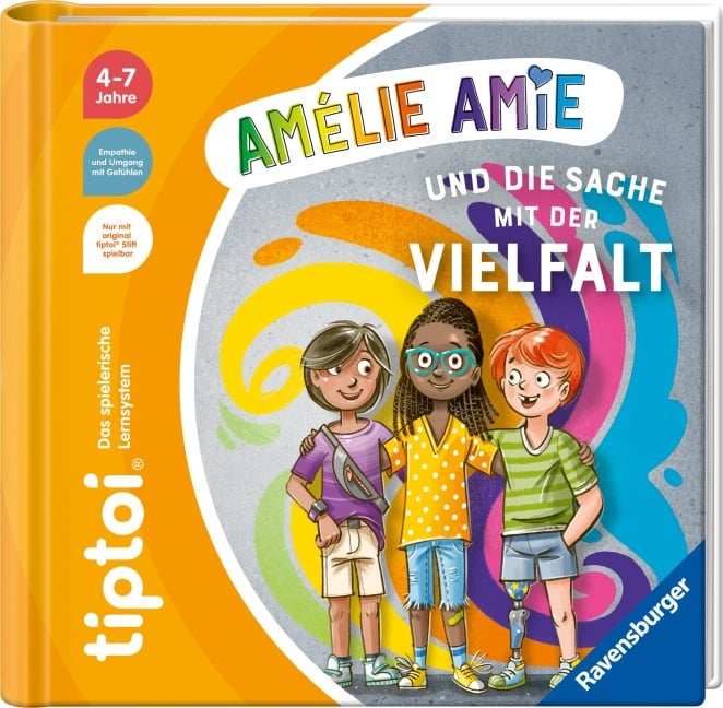 tiptoi® Bildergeschichten über den Umgang mit Gefühlen - Amélie Amie und die Sache mit der Vielfalt - Cee Neudert
