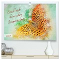 Steckbriefe heimischer Schmetterlinge (hochwertiger Premium Wandkalender 2024 DIN A2 quer), Kunstdruck in Hochglanz - Anja Frost