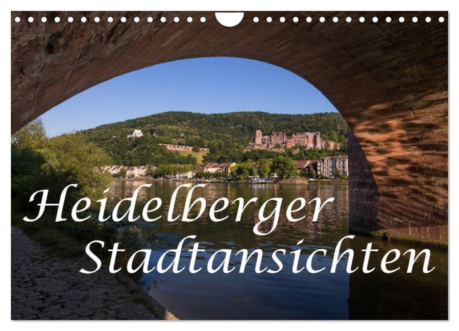 Heidelberger Stadtansichten (Wandkalender 2026 DIN A4 quer), CALVENDO Monatskalender - Axel Matthies